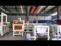 เครื่องทําอิฐดินกระเบื้องถ่านที่กําหนดเองแบบอัตโนมัติเต็ม