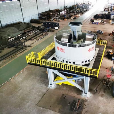 Wet Pan Gold Mining Equipment ความจุ 40 - 90m³/H สำหรับวัตถุดิบ