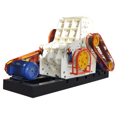 เครื่องบดค้อนหมุนความเร็วสูงแบบลูกกลิ้งฟันคู่สำหรับอุตสาหกรรมทำอิฐดินเหนียว