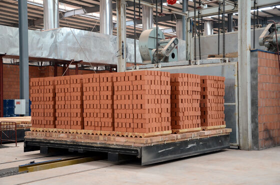 เตาเผาอิฐอุโมงค์ดินเหนียวอัตโนมัติเต็มรูปแบบ BBT พร้อมการเผาไหม้เชื้อเพลิงก๊าซถ่านหินและขนาด 4.6 เมตรสำหรับการผลิตอิฐที่มีประสิทธิภาพ