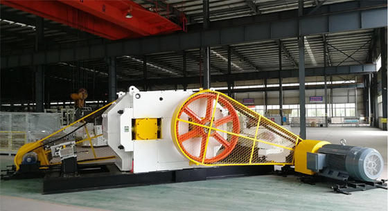 GS1210 Steel Fine Crusher Roller Machine Mill สำหรับการทำอิฐดินเหนียว