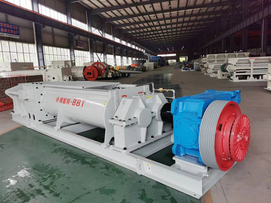 50-65 M3/h เครื่องผสมพัดปลา Twin Shaft ด้วยพลังงาน 90 หรือ 110kw และ 380V 50Hz สําหรับการผสมอุตสาหกรรม