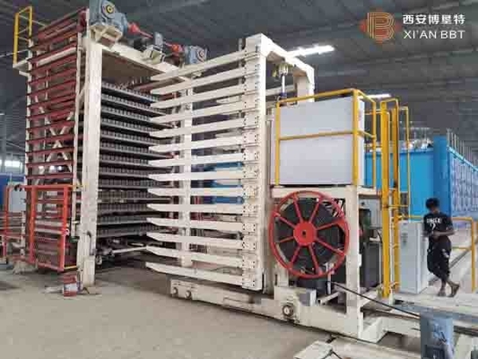 สายการผลิตเครื่องทำอิฐดินเหนียว 2.5 ~ 2.8MPa Extruding Pressure