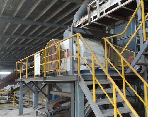 GS1080 ปรับแต่งเครื่องบดม้วน Mill Crusher สำหรับการแปรรูปแร่