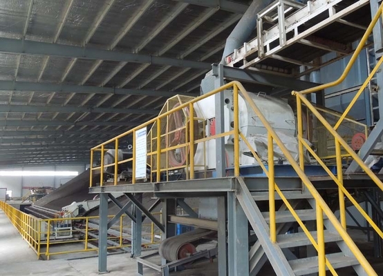 Fine Mill Roll Crusher Machine 30 - 50t / h กำลังการผลิตสำหรับการทำอิฐ