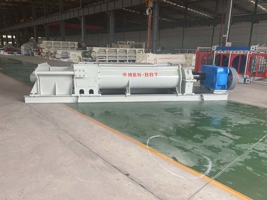 TWGD 3300 เครื่องผสมเพลาคู่แนวนอน Extruder Twin Shaft Mixers