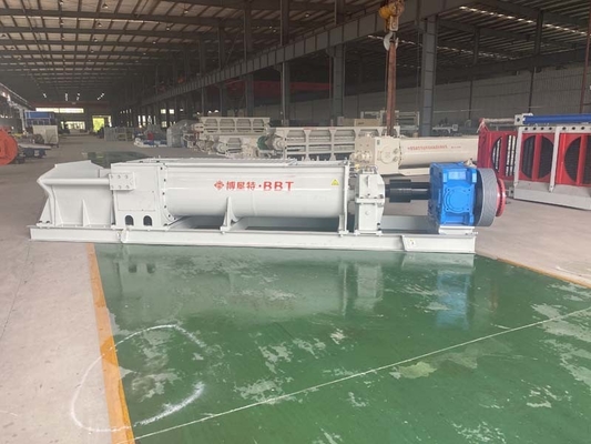 TWGD 3300 เครื่องผสมเพลาคู่แนวนอน Extruder Twin Shaft Mixers