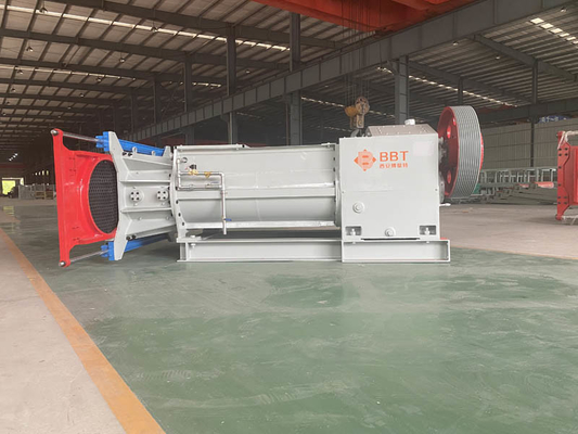 เครื่องผสมเพลาคู่ 50 - 130 T / H กริดด้านหน้าอุปกรณ์แปรรูปวัตถุดิบ