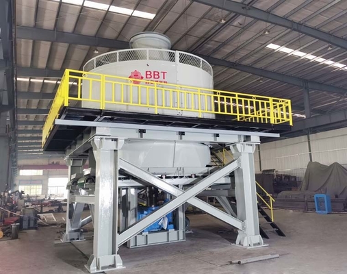 สายการผลิตอิฐ Wet Pan Mill น้ำหนัก 65200 กก. ที่กำหนดเอง