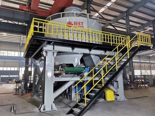 TWPM160 Wet Pan Gold Grinding Mill สำหรับการแปรรูปวัสดุ