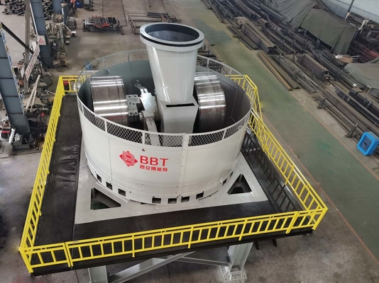 BBT Clay Brick Wet Pan Mill / Wet Grinding Mill สําหรับโรงงานการผลิตเซรามิกบล็อกอิฐ