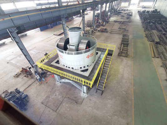BBT Clay Brick Wet Pan Mill / Wet Grinding Mill สําหรับโรงงานการผลิตเซรามิกบล็อกอิฐ