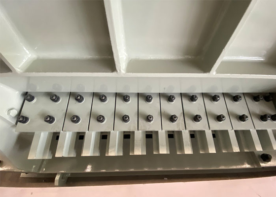 AC Motor Double Toothed Roll Crusher สำหรับการแปรรูปวัตถุดิบ