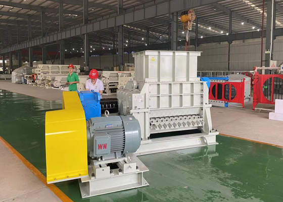 เครื่องบดลูกกลิ้งฟันคู่แบบอัตโนมัติสำหรับโรงงานเตาเผาอุโมงค์
