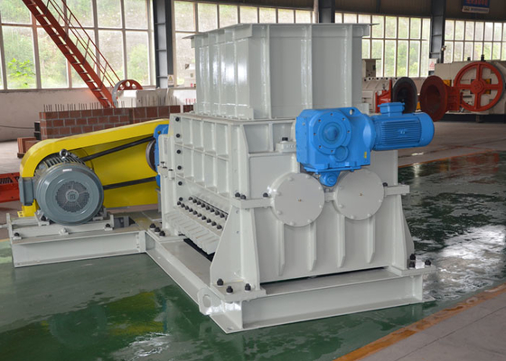 AC Motor Double Toothed Roll Crusher สำหรับการแปรรูปวัตถุดิบ