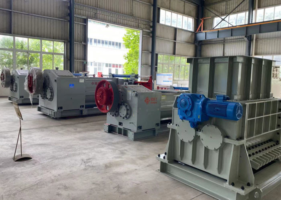 เครื่องบดลูกกลิ้งฟันคู่แบบอัตโนมัติสำหรับโรงงานเตาเผาอุโมงค์