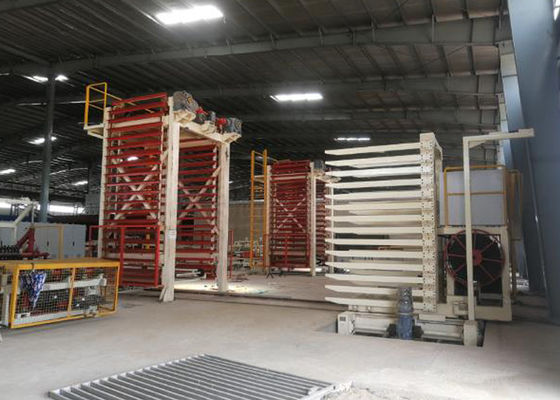 ระบบขนถ่ายอิฐดินเผาอัตโนมัติเต็มรูปแบบสำหรับเครื่องอบอิฐ