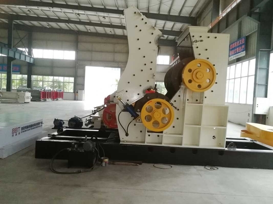 220V / 380V Double Rotor Hammer Crusher HC800 * 2A สำหรับการแปรรูปวัสดุแร่