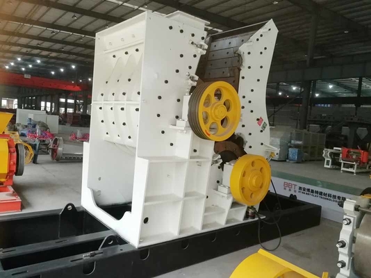 380V 50Hz Double Rotor Hammer Crusher Mill สำหรับการแปรรูปวัสดุ