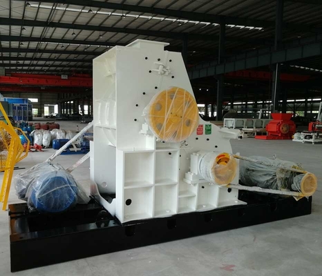 380V 50Hz Double Rotor Hammer Crusher Mill สำหรับการแปรรูปวัสดุ