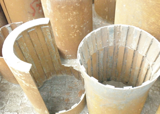 อิฐดินเหนียว Extruder อะไหล่ Taper Mud Cylinder Lining Wearproof