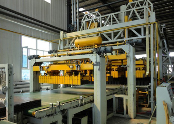 Auto Hollow Clay Brick Production Line เครื่องวางบล็อกหุ่นยนต์