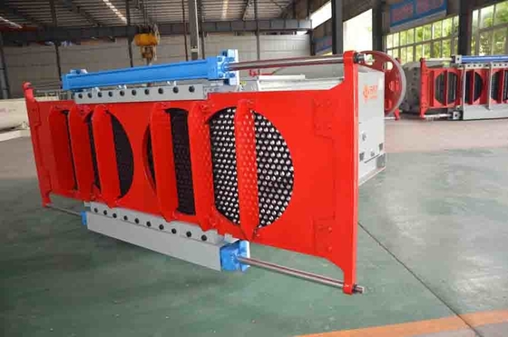 เครื่องทำอิฐแดงอุตสาหกรรม Front Grid Mixer 90-130 T / H Capacity