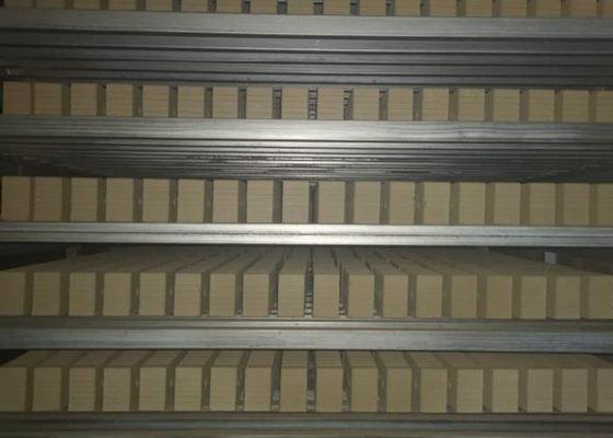 เครื่องเป่าอิฐดินเผาอัตโนมัติ 290KW ระบบห้องอบแห้งบล็อกดิน