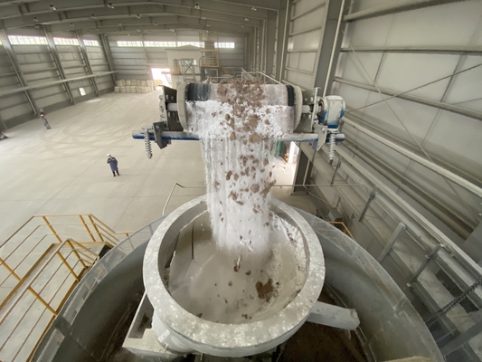 อัตโนมัติเต็ม Bentonite สายการผลิต อุปกรณ์ Wet Pan Mill, Bentonite เว็บเครื่อง