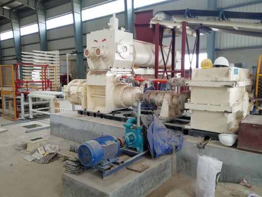 EV50A เครื่องทําอิฐดินแดงแบบอัตโนมัติเต็ม BBT โครงการเตาหล่อ