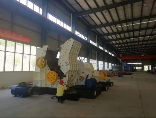 การประหยัดพลังงาน อัตโนมัติ 90-120 t / h เครื่องบดหมัดสองหมุนสําหรับความต้องการบด