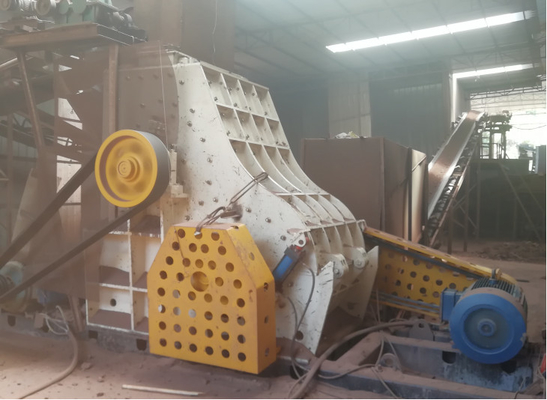 การประหยัดพลังงาน อัตโนมัติ 90-120 t / h เครื่องบดหมัดสองหมุนสําหรับความต้องการบด