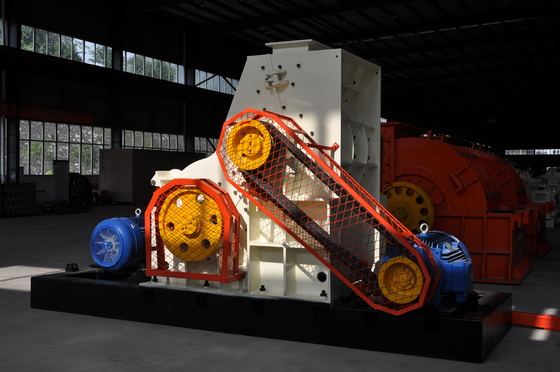 Dual-Rotor Hammer Crusher Roller Crusher สำหรับเครื่องจักรบดบดจากโรงงานอิฐดินเหนียว