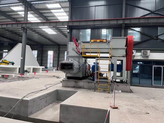 เครื่องทําอิฐอัตโนมัติ เครื่องทําบล็อคเปลือก เครื่องจักรเครื่องจักร extruder วัคูม