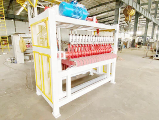 เครื่องตัดแบบซิงโครนัสแบบกดลงสำหรับบล็อกกลวงดินเหนียวและอิฐตัน ขนาด 100 ตัน/วัน ถึง 1200 ตัน/วัน