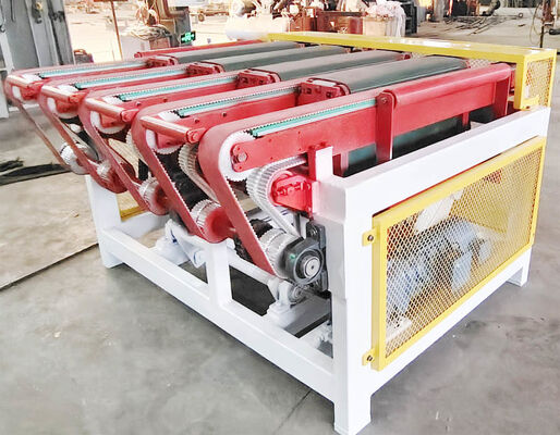 เครื่องตัดแบบซิงโครนัสแบบกดลงสำหรับบล็อกกลวงดินเหนียวและอิฐตัน ขนาด 100 ตัน/วัน ถึง 1200 ตัน/วัน