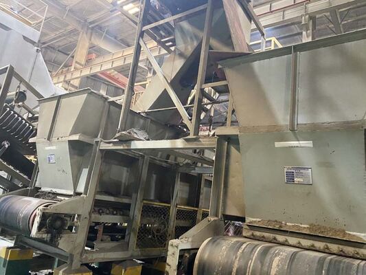 50-80 m3/h 7.5 KW belt conveyor box feeder for clay brick making with converter feeder machine