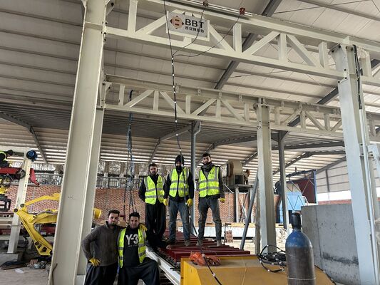 ระบบขนถ่ายและบรรจุอิฐไร้พาเลทอัตโนมัติเต็มรูปแบบสำหรับสายการผลิตอิฐดินเผา